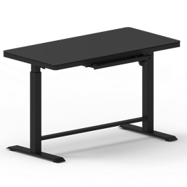 Nordic Office OmniDesk hæve/sænke bord 120x60cm Sort